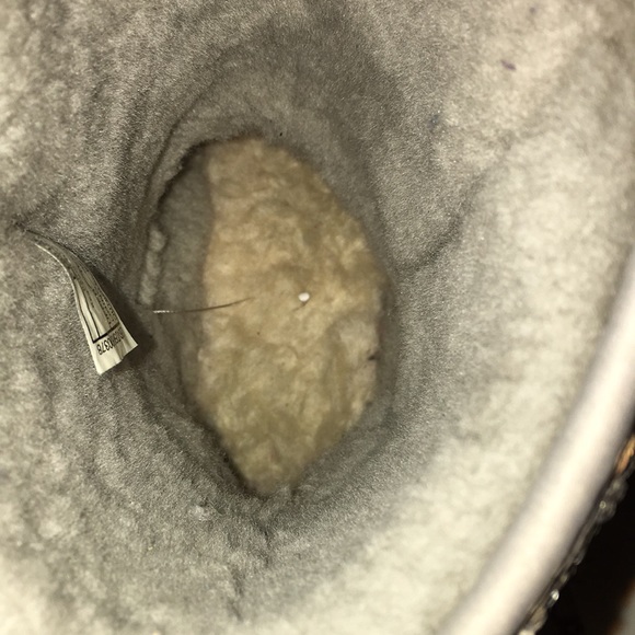 Ugg Classic Short Gold Sequined Boots - Picture 3 of 10